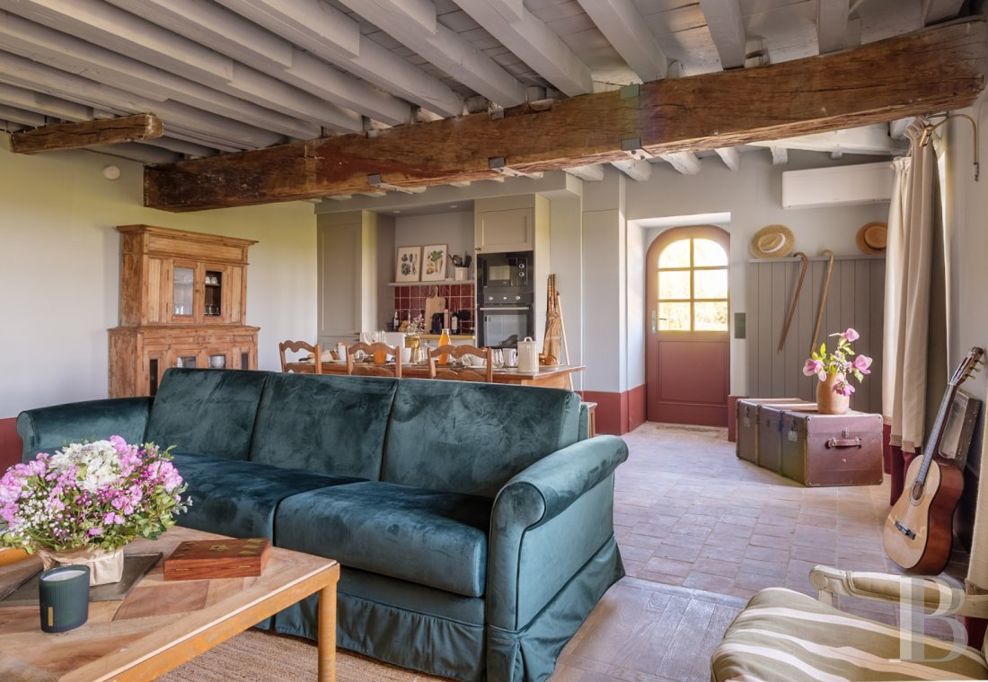 Dans les Yvelines, au nord de Houdan,  un ensemble de maisons autour d’un ancien moulin du 17e siècle - photo  n°16